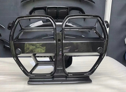 Nerki grill CARBON do BMW M3 M4 G80 G81 G82 G83 CSL ACC