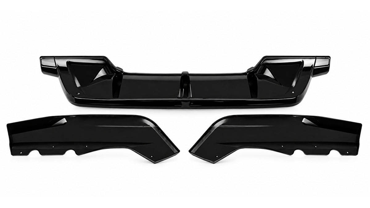 Dyfuzor BMW X1 F48 M Sport 2015-2019 dokładka tylnego zderzaka tył