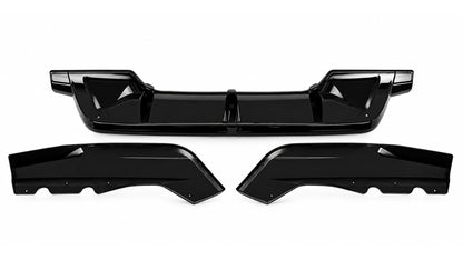 Dyfuzor BMW X1 F48 M Sport 2015-2019 dokładka tylnego zderzaka tył