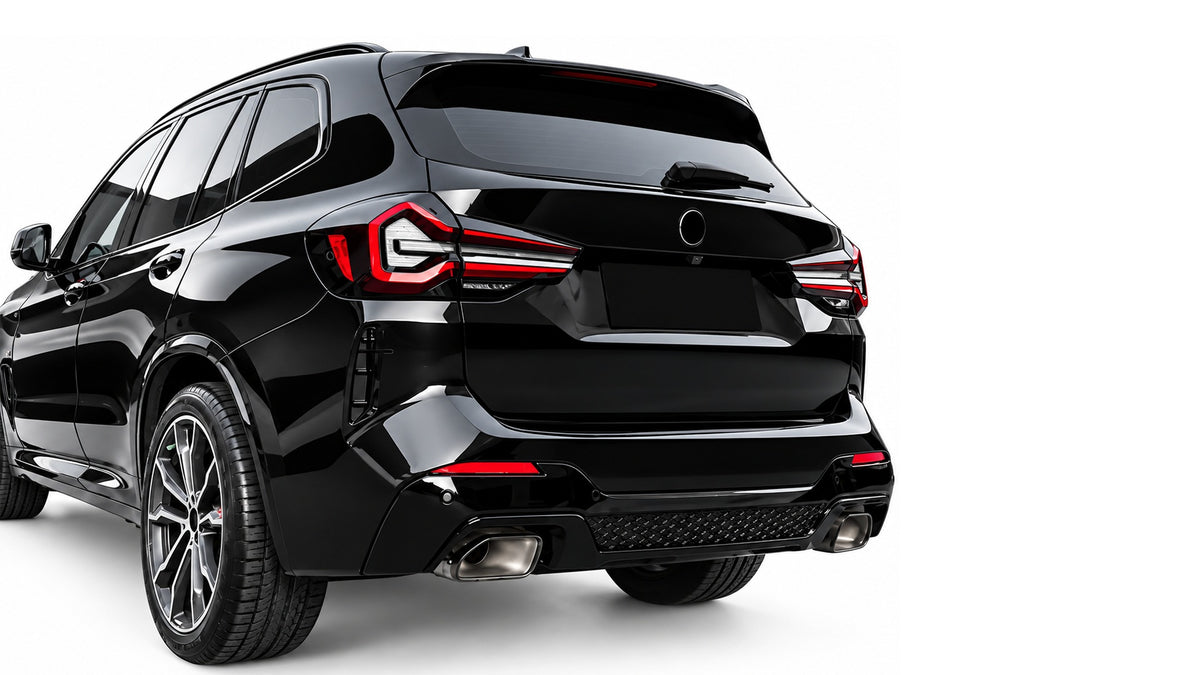 DYFUZOR do BMW X3 G01 Lci MPakiet X3M STYLE 2021-2024 DOKŁADKA TYLNEGO ZDERZAKA LIFT