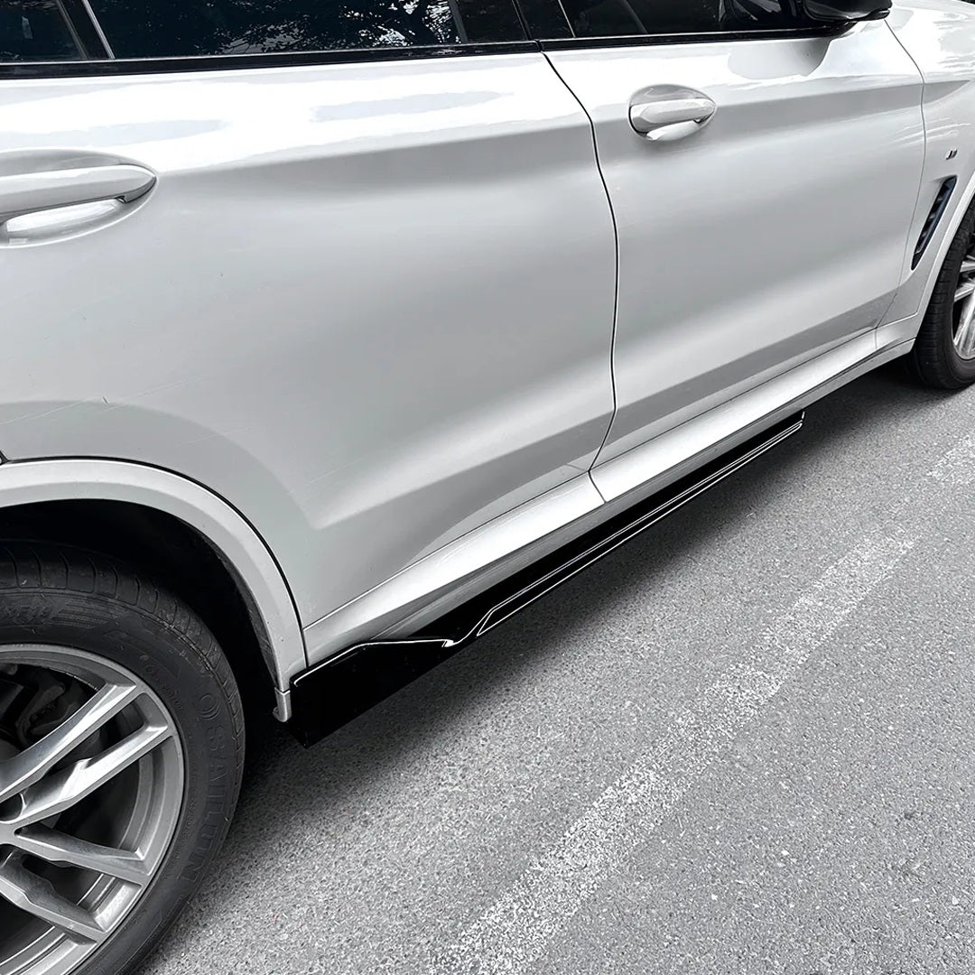DOKŁADKI PROGOWE do BMW X3 X4 G01 G02 MPakiet 2017-2025 progi