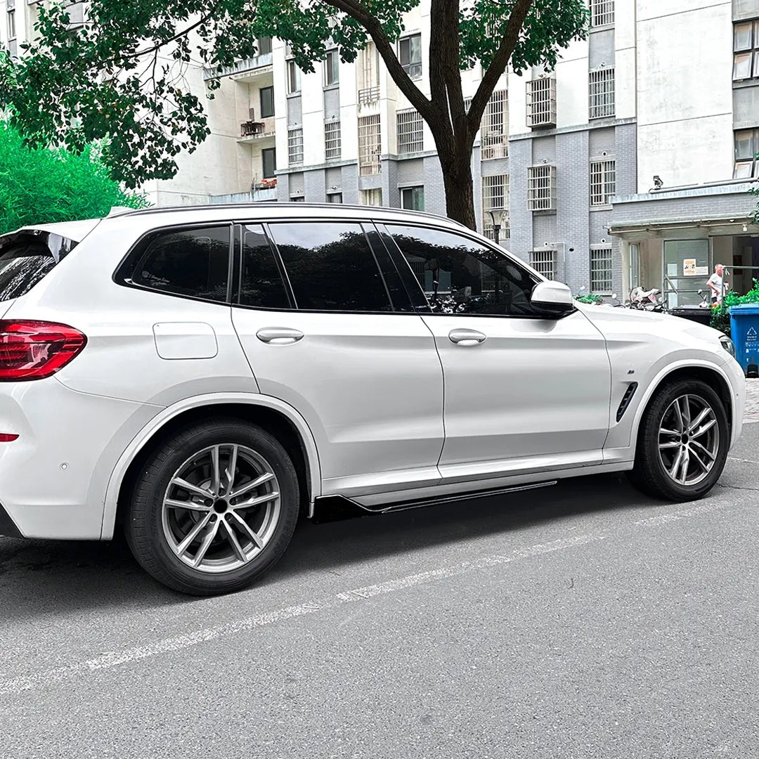 DOKŁADKI PROGOWE do BMW X3 X4 G01 G02 MPakiet 2017-2025 progi