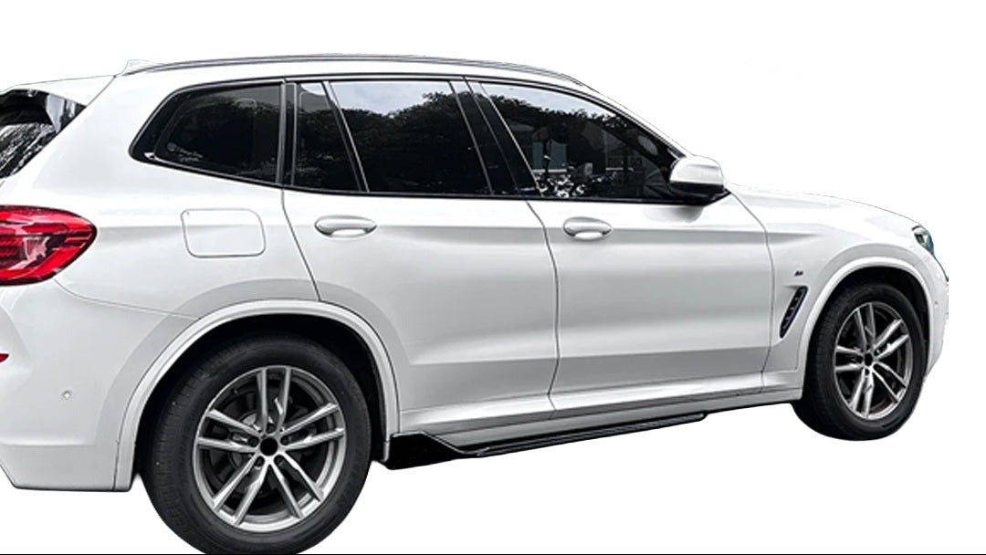 DOKŁADKI PROGOWE do BMW X3 X4 G01 G02 MPakiet 2017-2025 progi