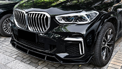 DOKŁADKA przód do BMW X5 G05 PreLci MPAKIET 2018-2023 przedniego zderzaka