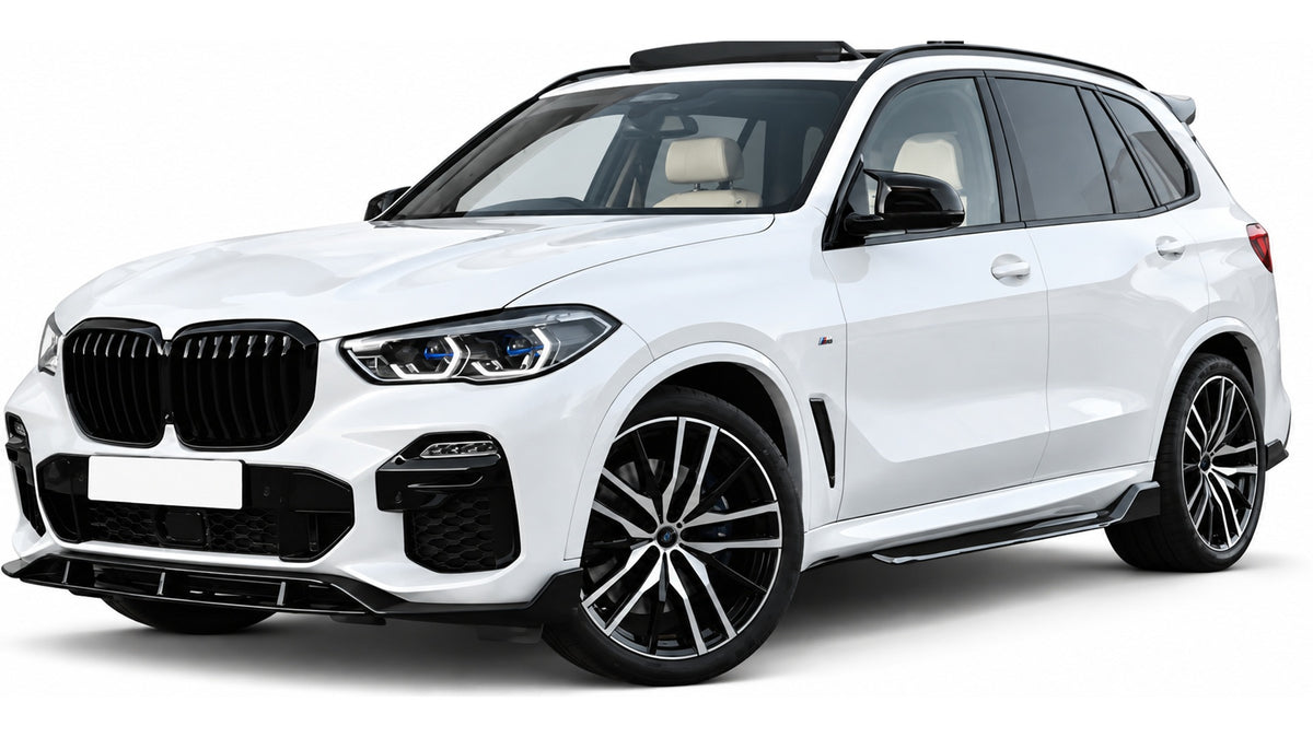 DOKŁADKI PROGOWE do BMW X5 G05 MPakiet 2018+ progi listwy progowe