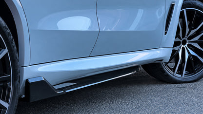 DOKŁADKI PROGOWE do BMW X5 G05 MPakiet 2018+ progi listwy progowe