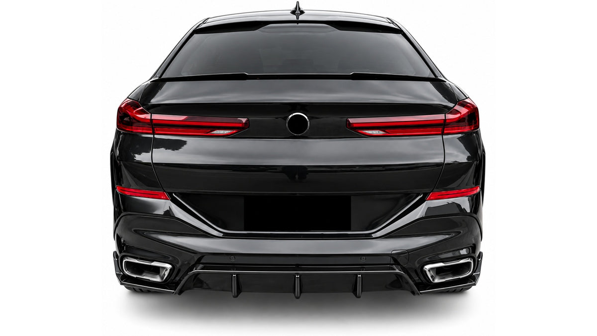 Dyfuzor do BMW X6 G06 2019-2022 Dokładka tylnego zderzaka MPakiet