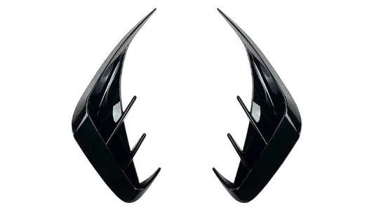 DOKŁADKI tylne wloty powietrza BMW 3 G20 G21 czarny połysk SPOILER 2 preLci
