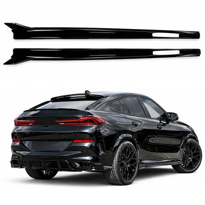 komplet dokładek do BMW X6 G06 MPAKIET 2019-2022 przód progi dyfuzor
