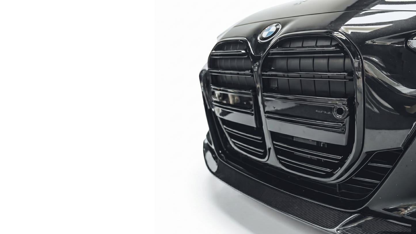 GRILL NERKI BMW G22 G23 Czarny Połysk Czarne PRZEDLIFT M PAKIET M4 ATRAPA