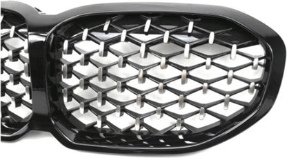NERKI GRILL ATRAPA chłodnicy zderzaka BMW 1 F40 2019-2024 diamond look M