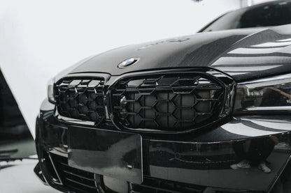 NERKI GRILL ATRAPA BMW G20 G21 2021-2027 Lci diamond czarny połysk polift