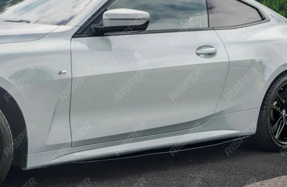 Dokładki Progów do BMW 4 G22 G23 MP 2020+ 2021 2022 2023 2024 2025 2026 listwy progowe
