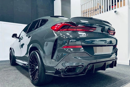 Dyfuzor do BMW X6 G06 2019-2022 Dokładka tylnego zderzaka MPakiet