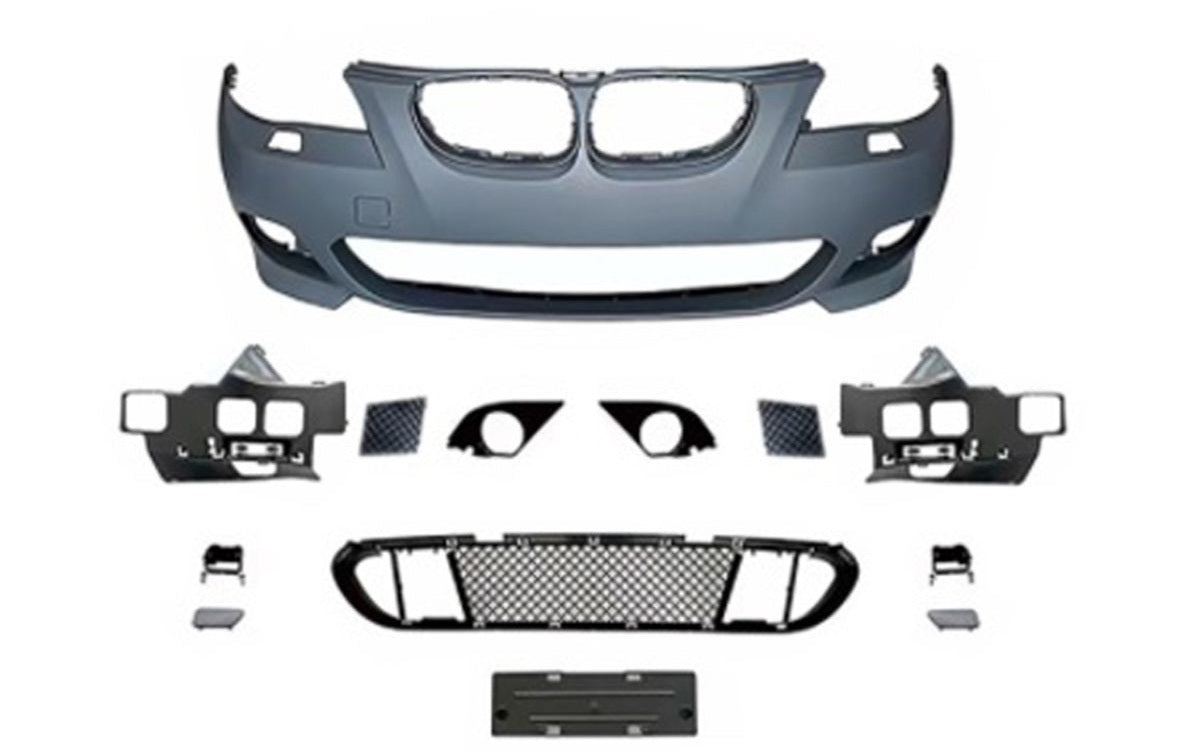 ZDERZAKI PRZÓD TYŁ PROGI zestaw BODYKIT do BMW E60 sedan MPAKIET Mtech 2003-2010 DYF 2L