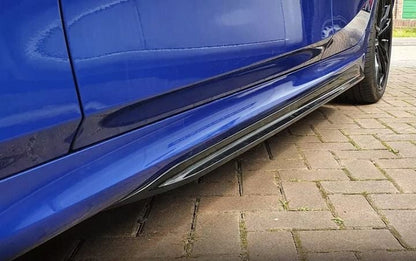 DOKŁADKI PROGÓW LISTWY PROGOWE BOCZNE BMW 3 G20 G21 czarny połysk SPOILER