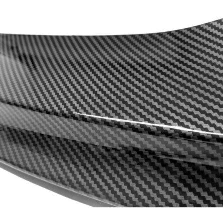 DOKŁADKA Splitter PRZÓD PEŁNY ABS BMW F32 F33 F36 CARBON LOOK przednia przedni spoiler