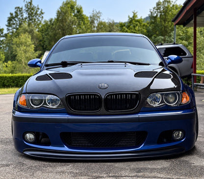 DOKŁADKA przód do BMW E46 MPakiet-II sedan coupe touring 1998-2006 spoiler splitter