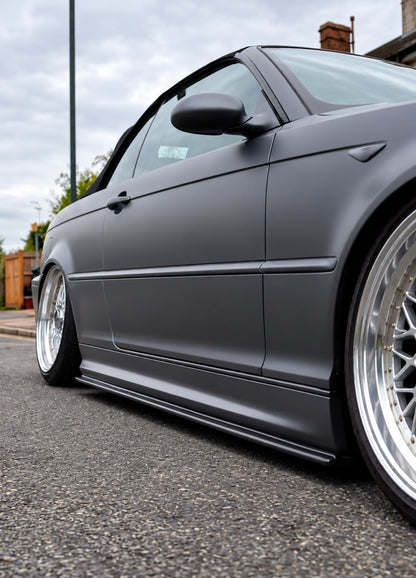 DOKŁADKI PROGOWE do BMW E46 MPAKIET 1998-2007 Seria 3 progi