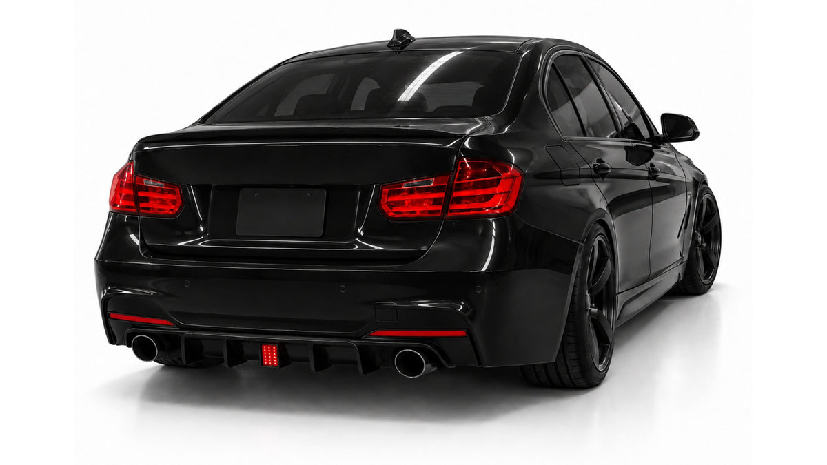 DYFUZOR led BMW F30 F31 CZARNY POŁYSK 335 340 Mpakiet 2012-2019