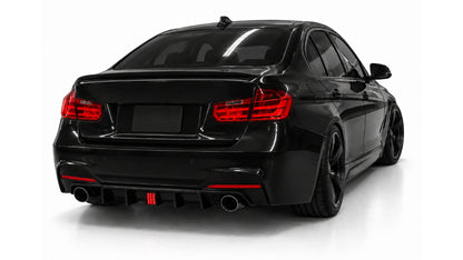DYFUZOR led BMW F30 F31 CZARNY POŁYSK 335 340 Mpakiet 2012-2019