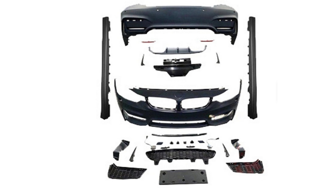 ZDERZAKI zestaw BODYKIT M4LOOK do BMW 4 F32 F33 coupe cabrio 2013-2020 PRZÓD TYŁ PROGI
