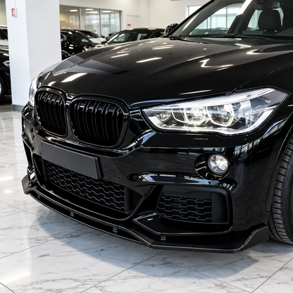 DOKŁADKA splitter przód BMW X1 F48 MP 2015-2019 prelci