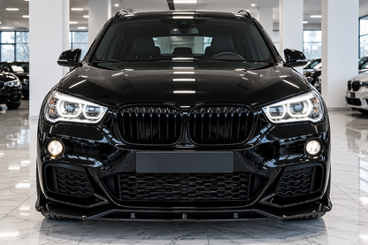 DOKŁADKA splitter przód BMW X1 F48 MP 2015-2019 prelci