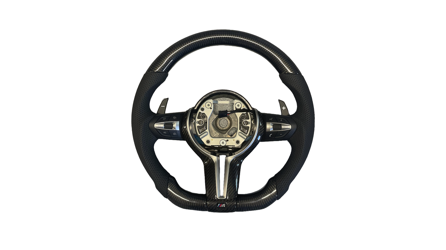 Sportowa kierownica M‑Pakiet Carbon – do BMW F30 F31 F32 F33 F34 F36 F20 F21 F22 F23 seria F 1/2/3/4/X