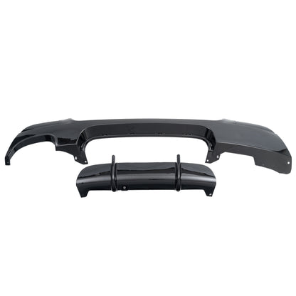 DYFUZOR SPOILER do BMW 3 E92 E93 czarny połysk dokładka zderzaka 318 320 325 330