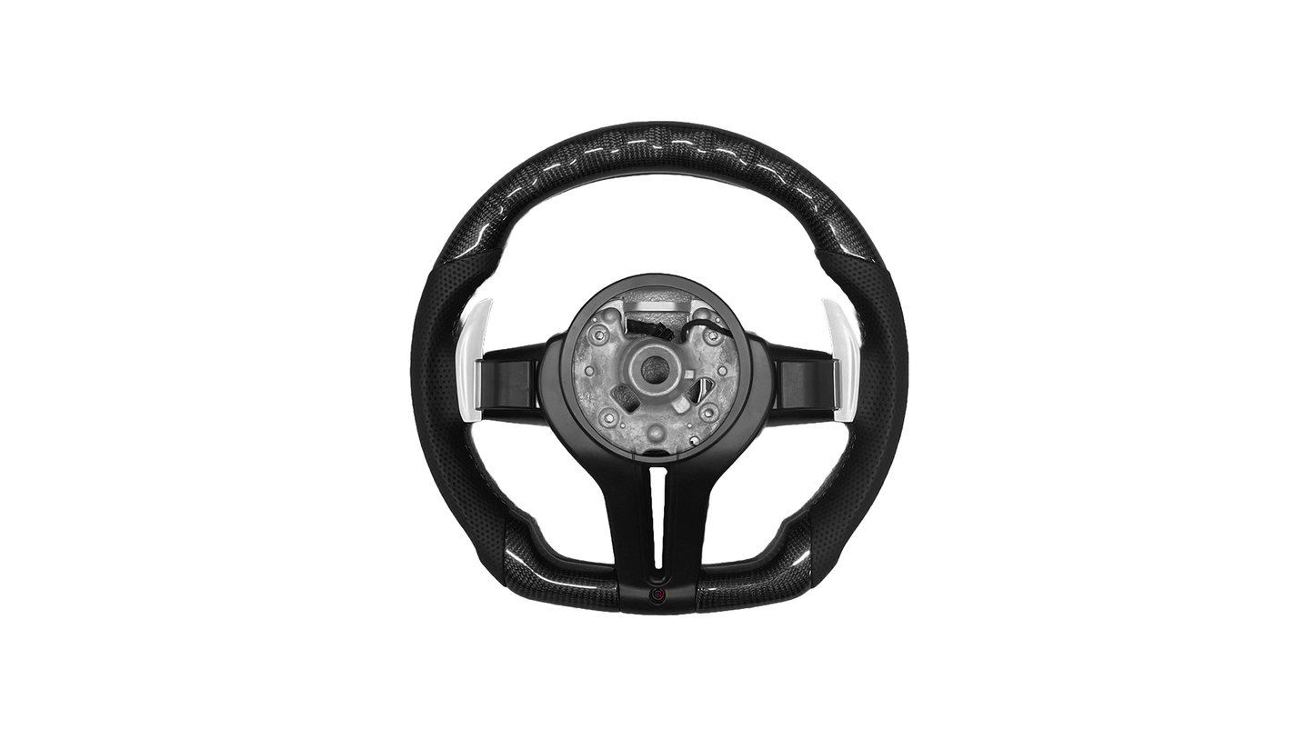 Sportowa kierownica M‑Pakiet Carbon LED – do BMW F30 F31 F32 F33 F34 F36 F20 F21 F22 seria F 1/2/3/4/X
