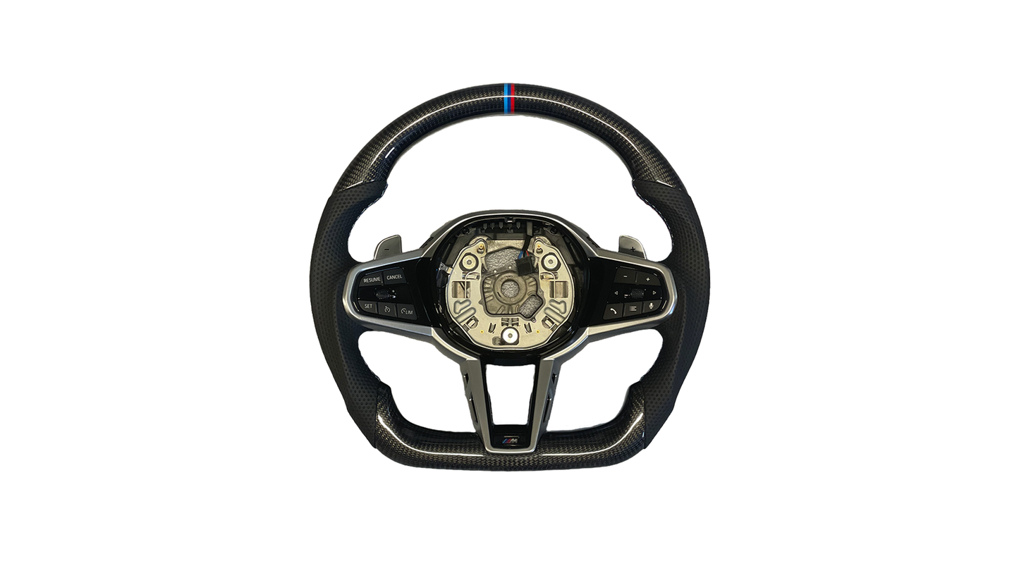 Sportowa kierownica M‑Pakiet Carbon z ID7 – do BMW seria G G20 G22 G80 G82 G83