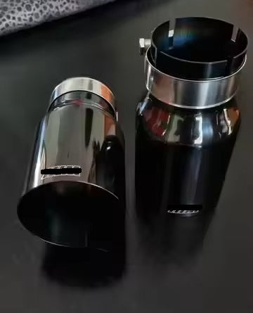 KOŃCÓWKA WYDECHU 70MM 95MM 120MM CZARNE STAL NIERDZEWNA STALOWE do BMW M