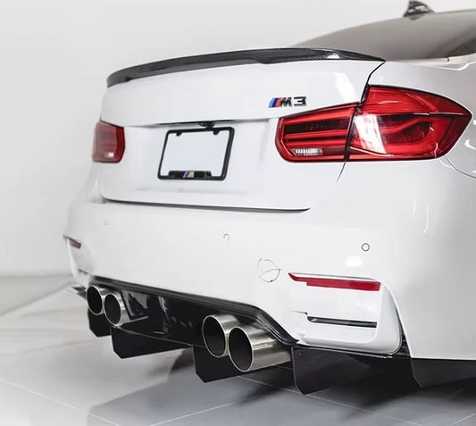 KOŃCÓWKA WYDECHU 70MM 95MM 120MM CZARNE STAL NIERDZEWNA surowa STALOWE do BMW M (Kopia)