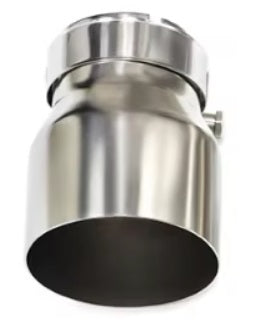 KOŃCÓWKA WYDECHU 70MM 95MM 120MM CZARNE STAL NIERDZEWNA surowa STALOWE do BMW M (Kopia)