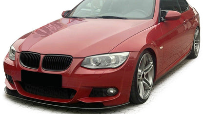 DOKŁADKA Splitter PRZÓD BMW E92 E93 czarny POŁYSK LIFT 2010-2013 COUPE cabrio