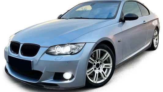 DOKŁADKA Splitter PRZÓD BMW E92 E93 czarny POŁYSK przedlift 2006-2010 COUPE