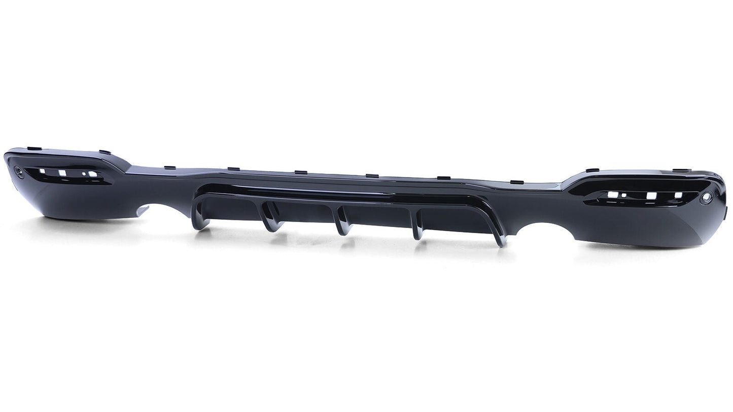 DYFUZOR SPOILER BMW F34 GT CZARNY POŁYSK 335 340 M O--O 1R 1L Mpakiet