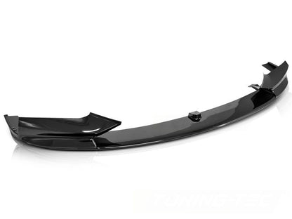 DOKŁADKA Splitter PRZÓD BMW 5 F10 F11 M5 2009-2017 spoiler przedni pełna czarny połysk