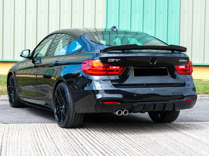 DYFUZOR SPOILER BMW F34 GT CZARNY POŁYSK 318 320 328 330 M OO-- 2L Mpakiet