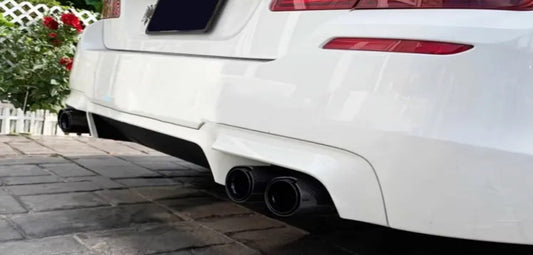 KOŃCÓWKI WYDECHU PARA KOŃCÓWEK 60-63MM 85-173MM 240MM CARBON SREBRNE do BMW
