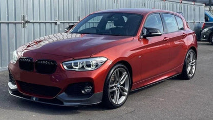 DOKŁADKA Splitter PRZÓD DO BMW F20 F21 2015-2018 LCI carbon look MPerf