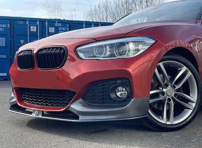 DOKŁADKA Splitter PRZÓD DO BMW F20 F21 2015-2018 LCI carbon look MPerf