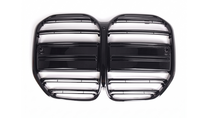 GRILL NERKI BMW G22 G23 Czarny Połysk Czarne PRZEDLIFT M PAKIET M4 ATRAPA