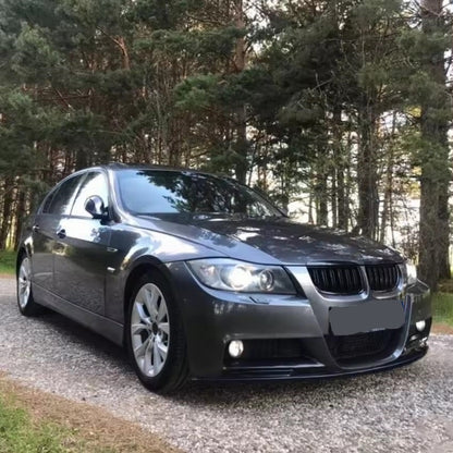 DOKŁADKA Splitter PRZÓD do BMW E90 E91 czarny POŁYSK przedlift 2005-2008