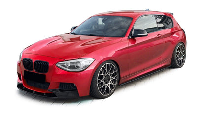 DOKŁADKA Splitter PRZÓD BMW F20 F21 2011-2014 pełna MAT spoiler