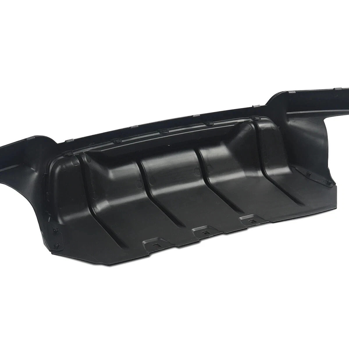 DYFUZOR SPOILER do BMW F10 F11 CZARNY POŁYSK 2x podwójny 2009-2017 M5 LOOK competition