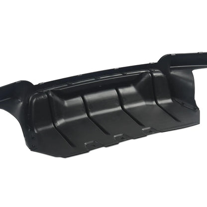 DYFUZOR SPOILER do BMW F10 F11 CZARNY POŁYSK 2x podwójny 2009-2017 M5 LOOK competition