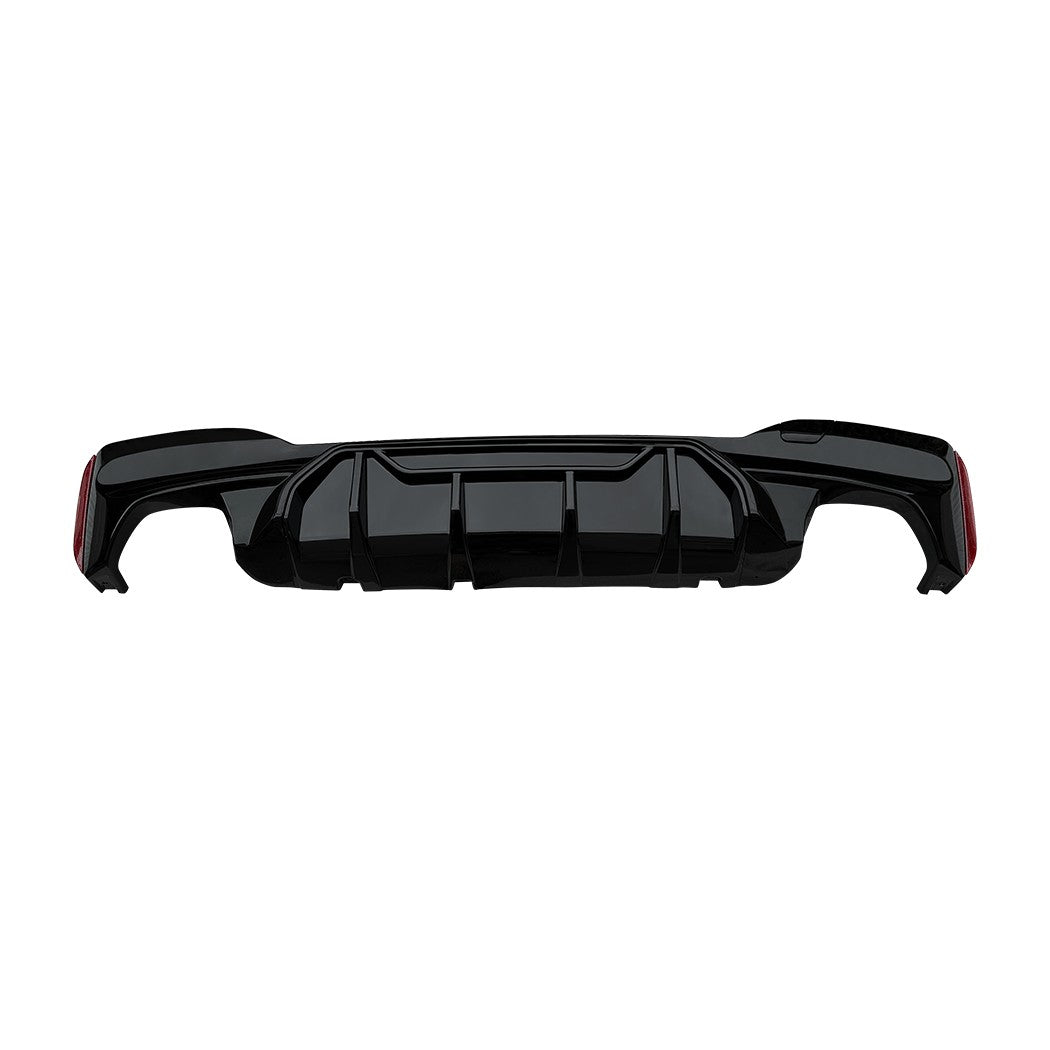 DYFUZOR SPOILER do BMW G30 G31 M5 STYLE COMPETITION 4R CZARNY POŁYSK