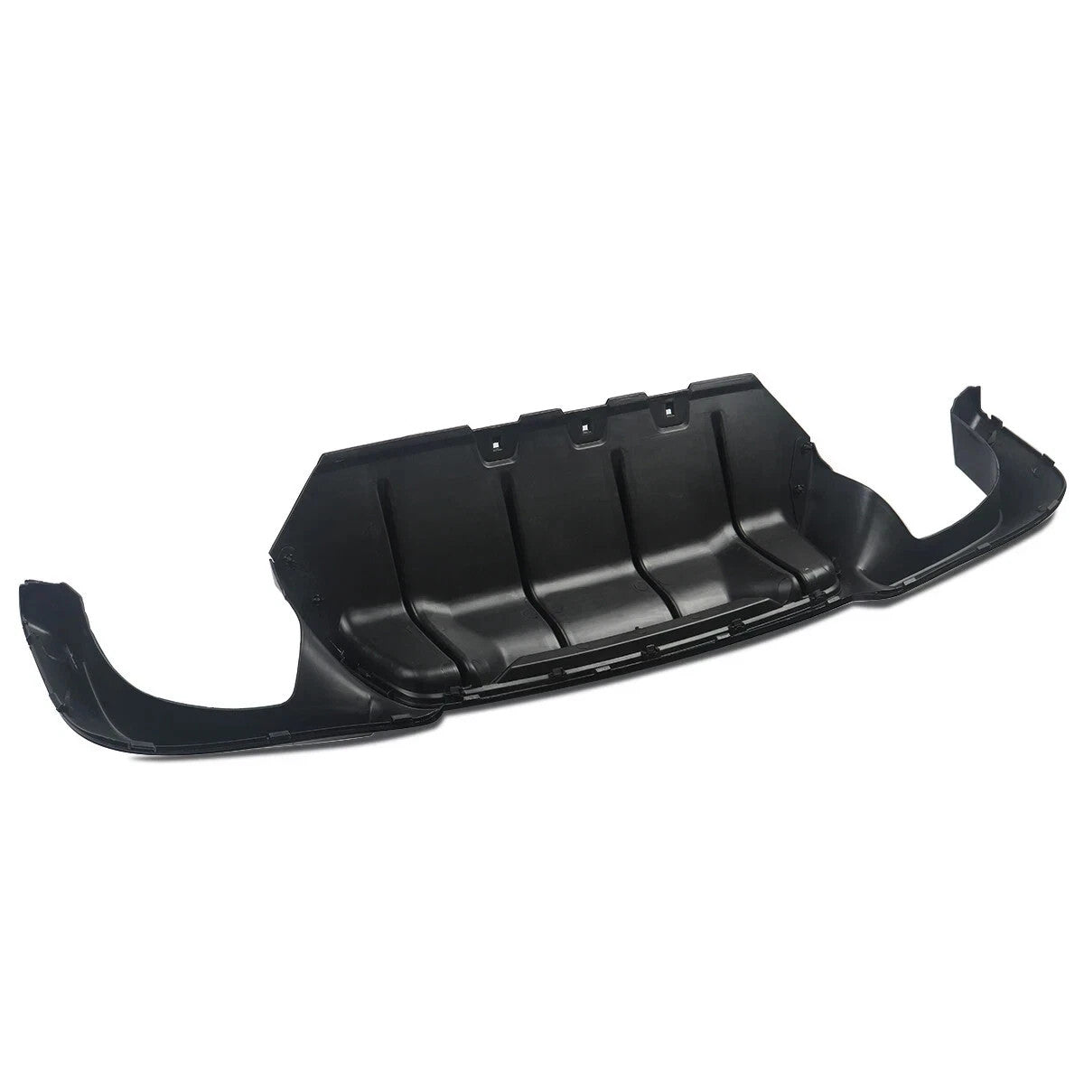 DYFUZOR SPOILER do BMW F10 F11 CZARNY POŁYSK 2x podwójny 2009-2017 M5 LOOK competition